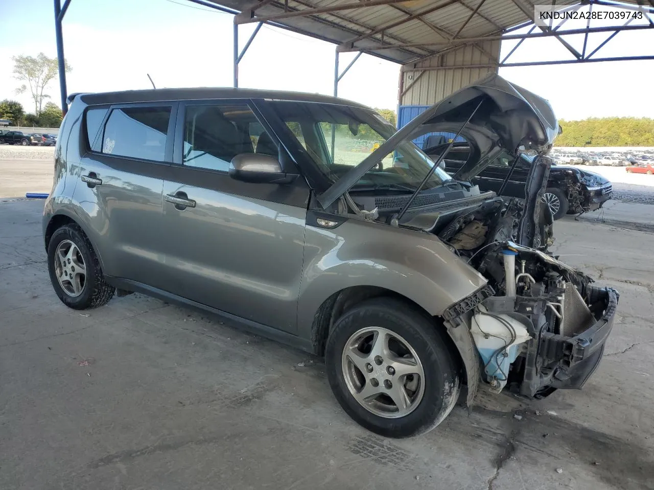 KNDJN2A28E7039743 2014 Kia Soul