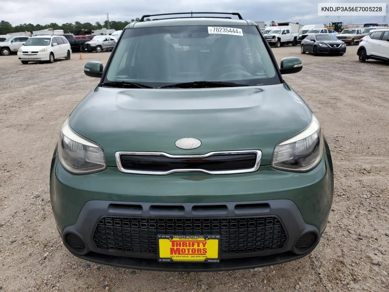 2014 Kia Soul + VIN: KNDJP3A56E7005228 Lot: 70235444