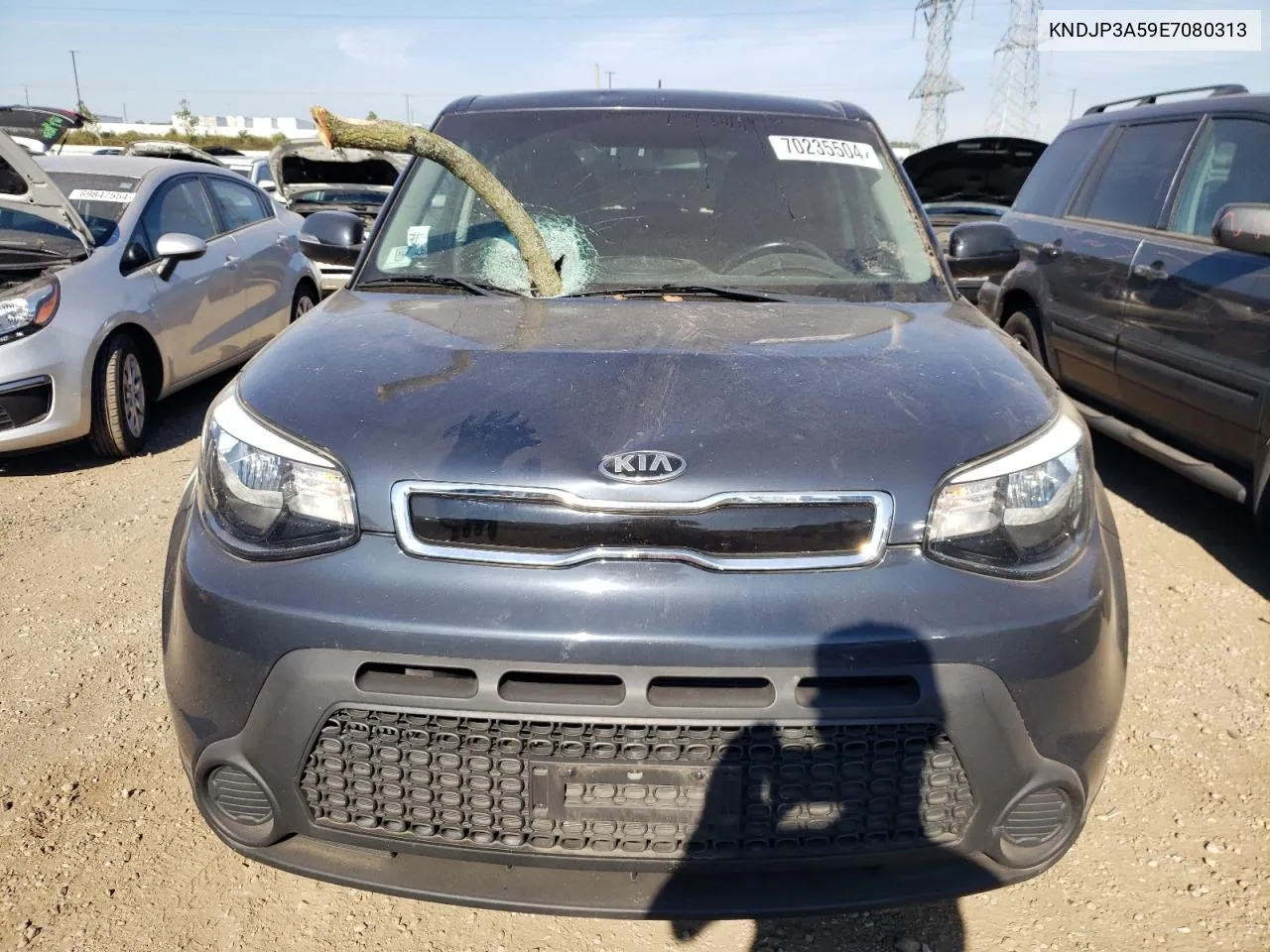 2014 Kia Soul + VIN: KNDJP3A59E7080313 Lot: 70235504