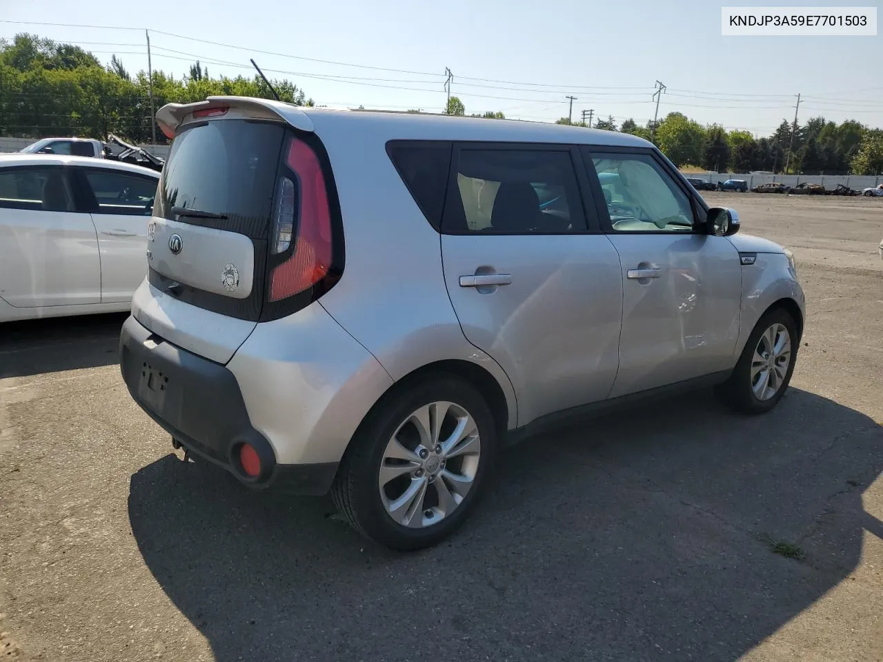 2014 Kia Soul + VIN: KNDJP3A59E7701503 Lot: 70403124