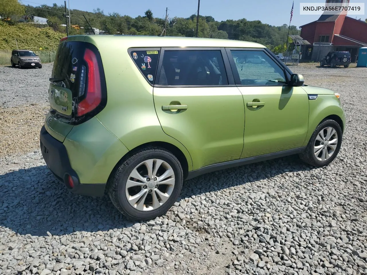 2014 Kia Soul + VIN: KNDJP3A56E7707419 Lot: 70435934