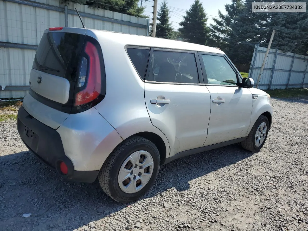 2014 Kia Soul VIN: KNDJN2A20E7734332 Lot: 70590704