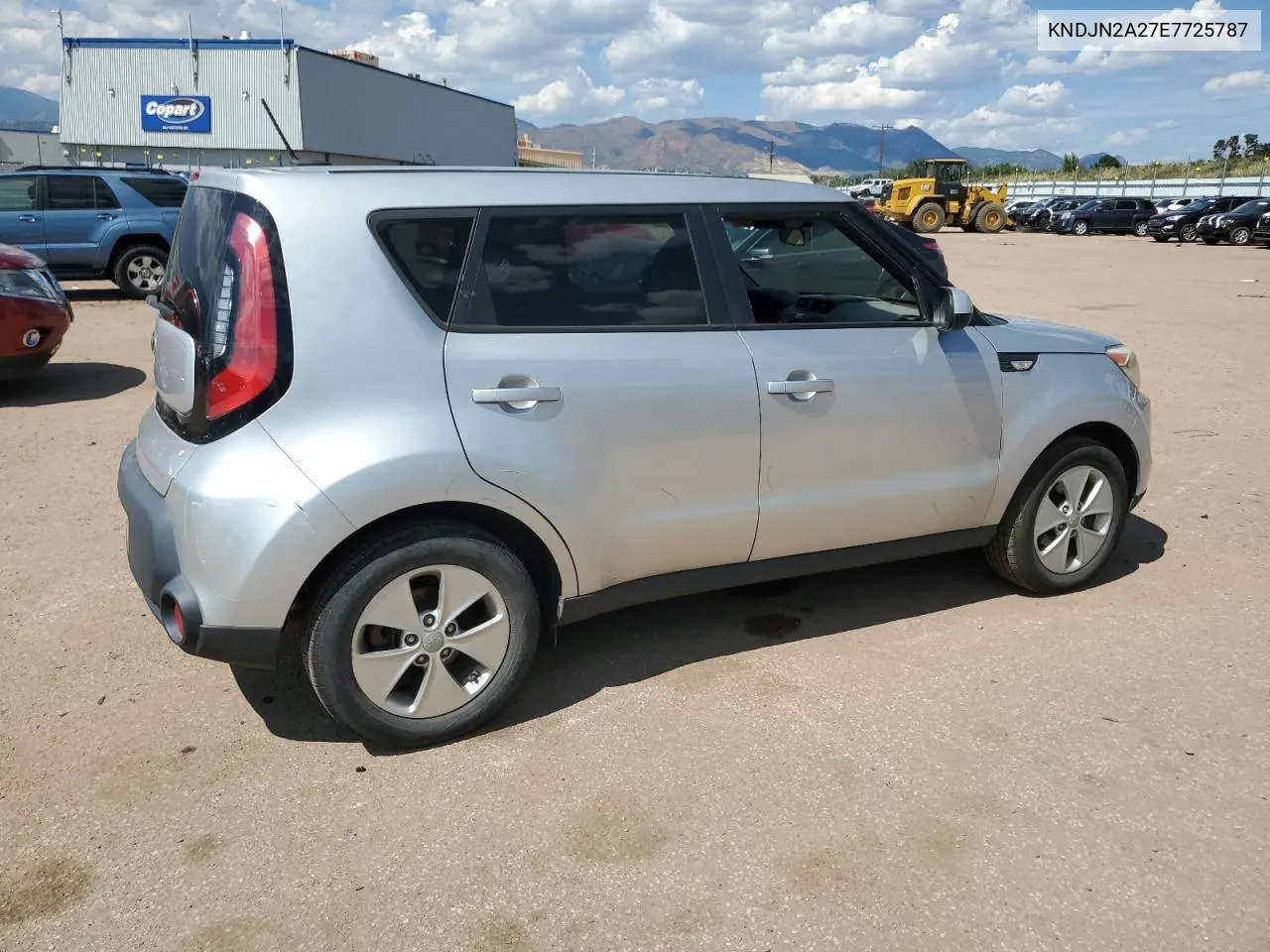 2014 Kia Soul VIN: KNDJN2A27E7725787 Lot: 70622114