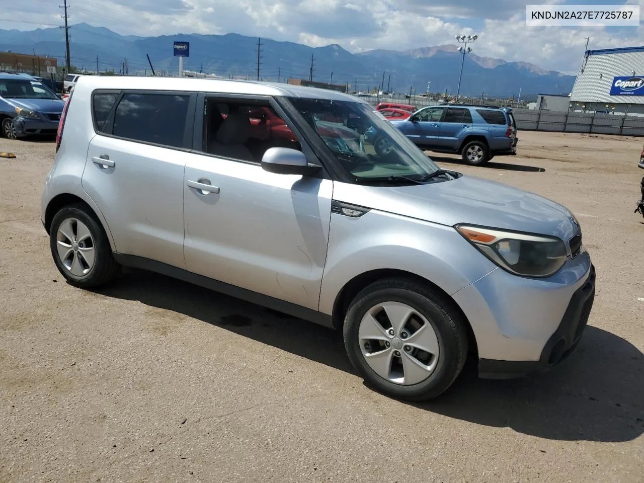 2014 Kia Soul VIN: KNDJN2A27E7725787 Lot: 70622114