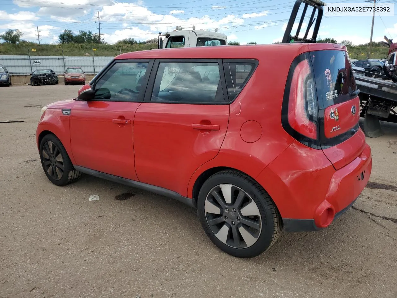 2014 Kia Soul ! VIN: KNDJX3A52E7738392 Lot: 70632364