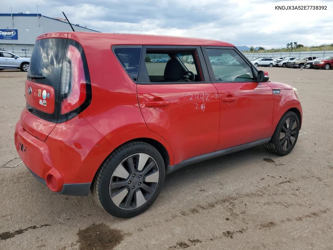 2014 Kia Soul ! VIN: KNDJX3A52E7738392 Lot: 70632364