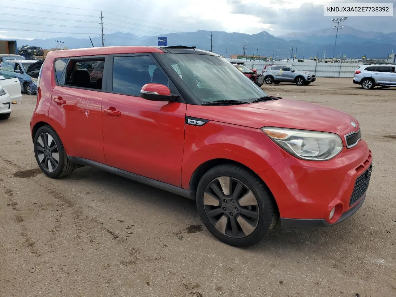 2014 Kia Soul ! VIN: KNDJX3A52E7738392 Lot: 70632364