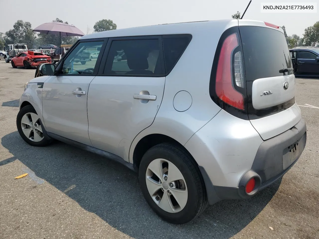 2014 Kia Soul VIN: KNDJN2A21E7736493 Lot: 70813254