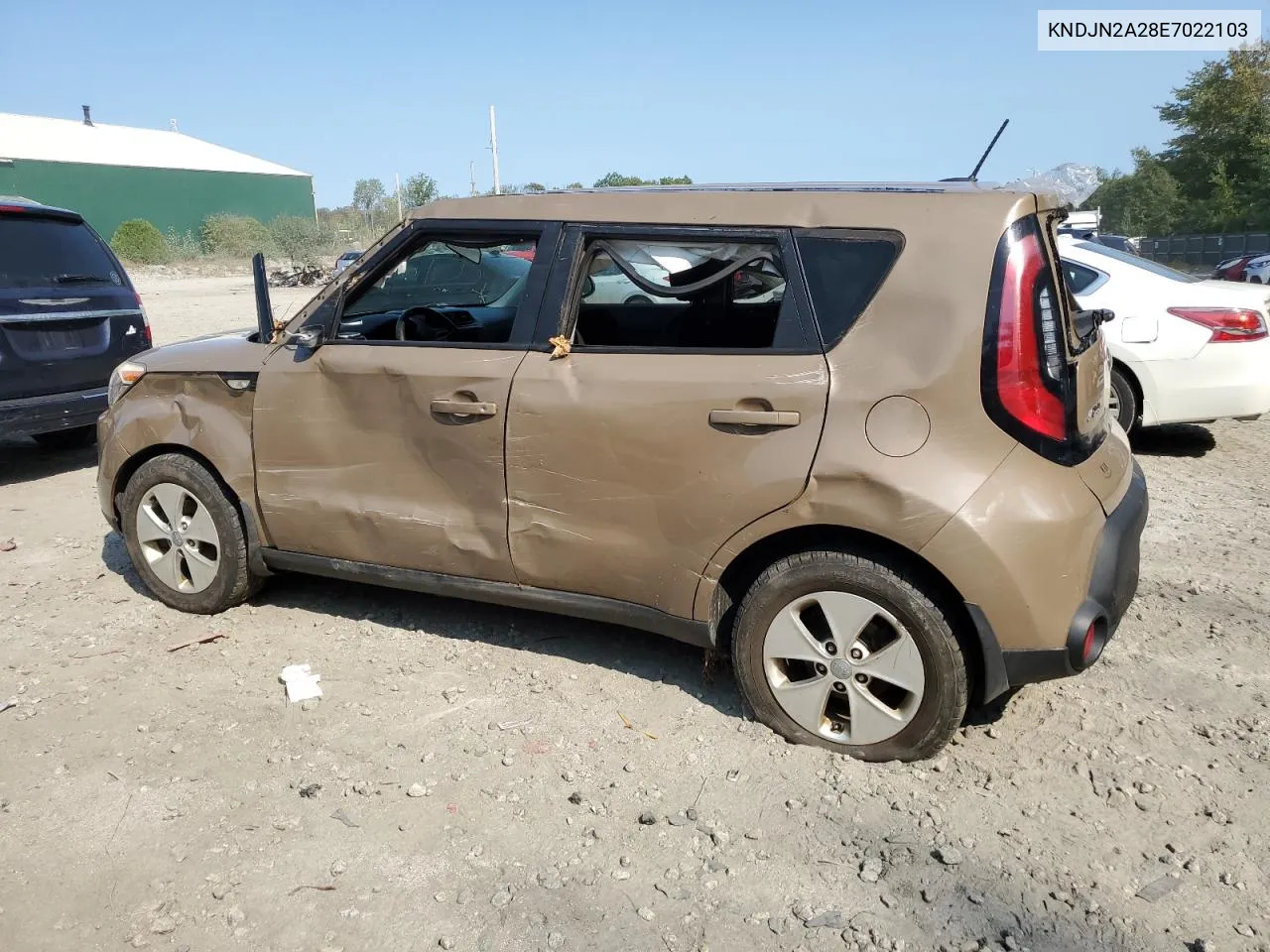 2014 Kia Soul VIN: KNDJN2A28E7022103 Lot: 71068574