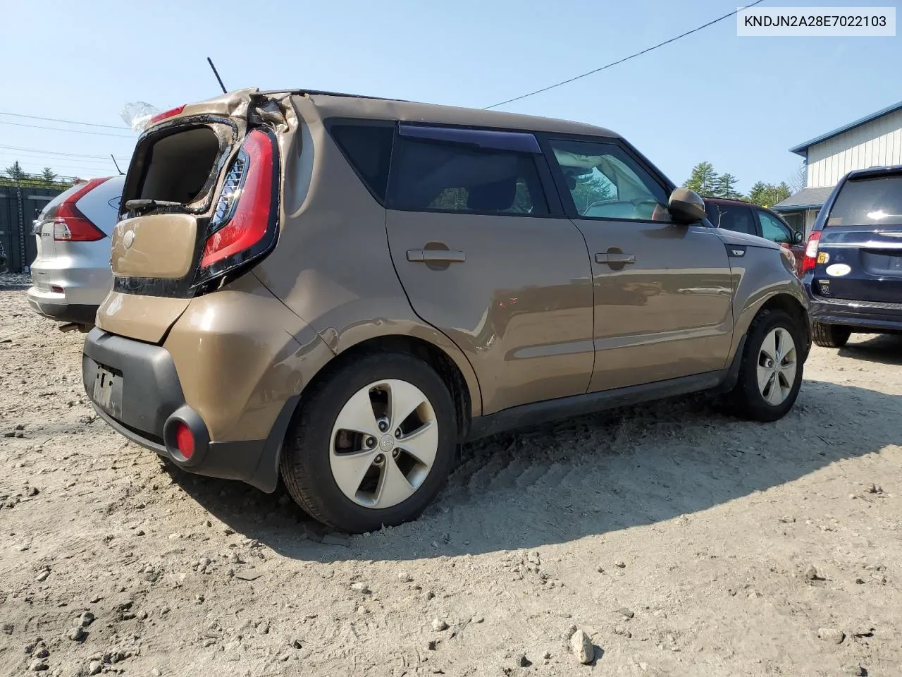 KNDJN2A28E7022103 2014 Kia Soul