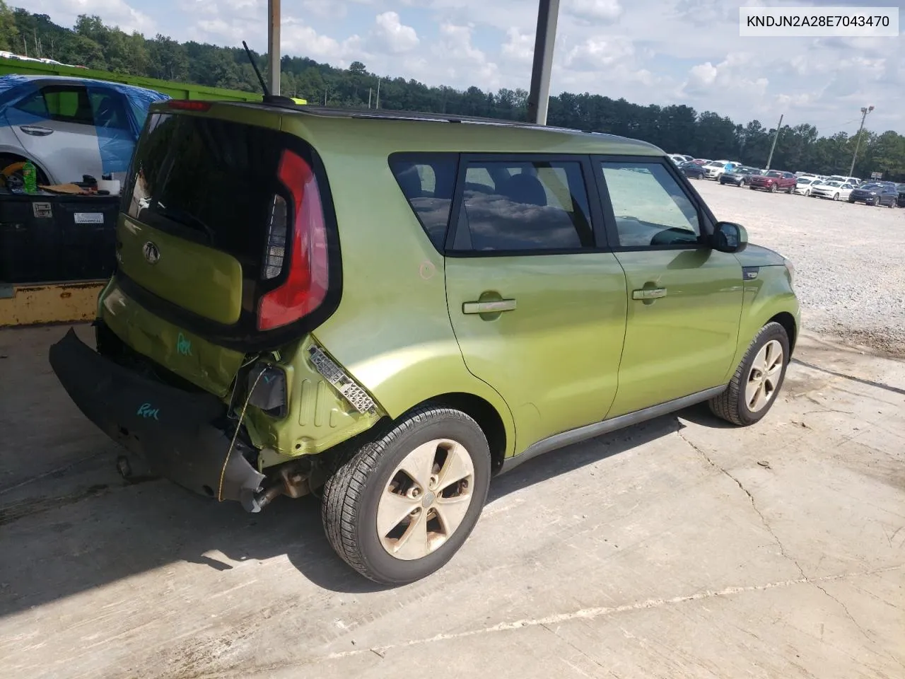 2014 Kia Soul VIN: KNDJN2A28E7043470 Lot: 71456934