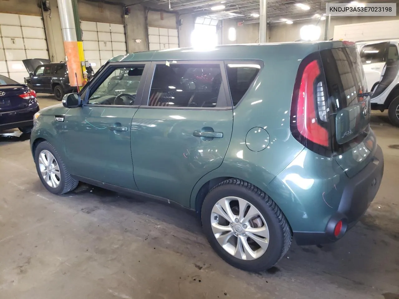 2014 Kia Soul + VIN: KNDJP3A53E7023198 Lot: 71559214