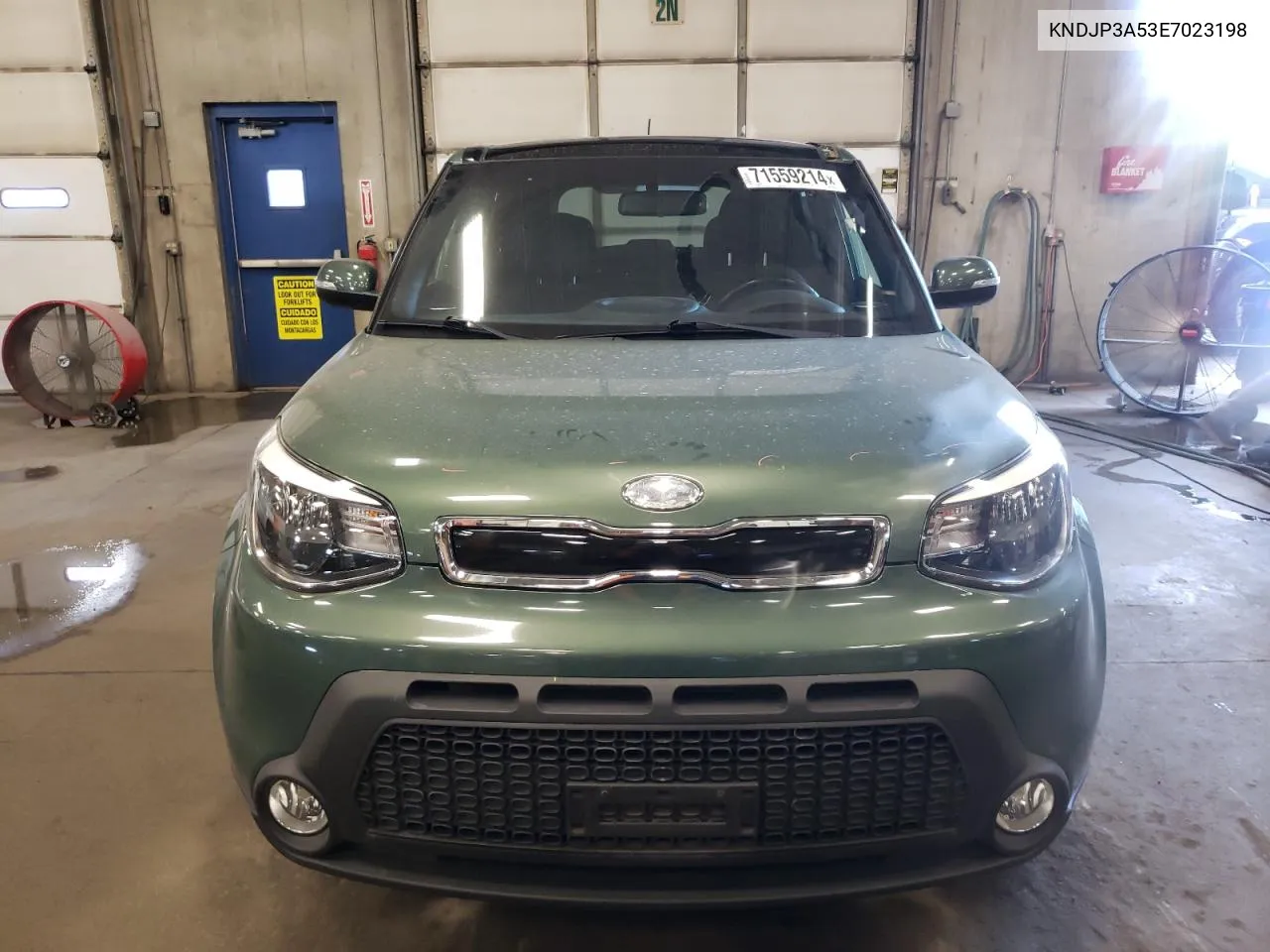 2014 Kia Soul + VIN: KNDJP3A53E7023198 Lot: 71559214