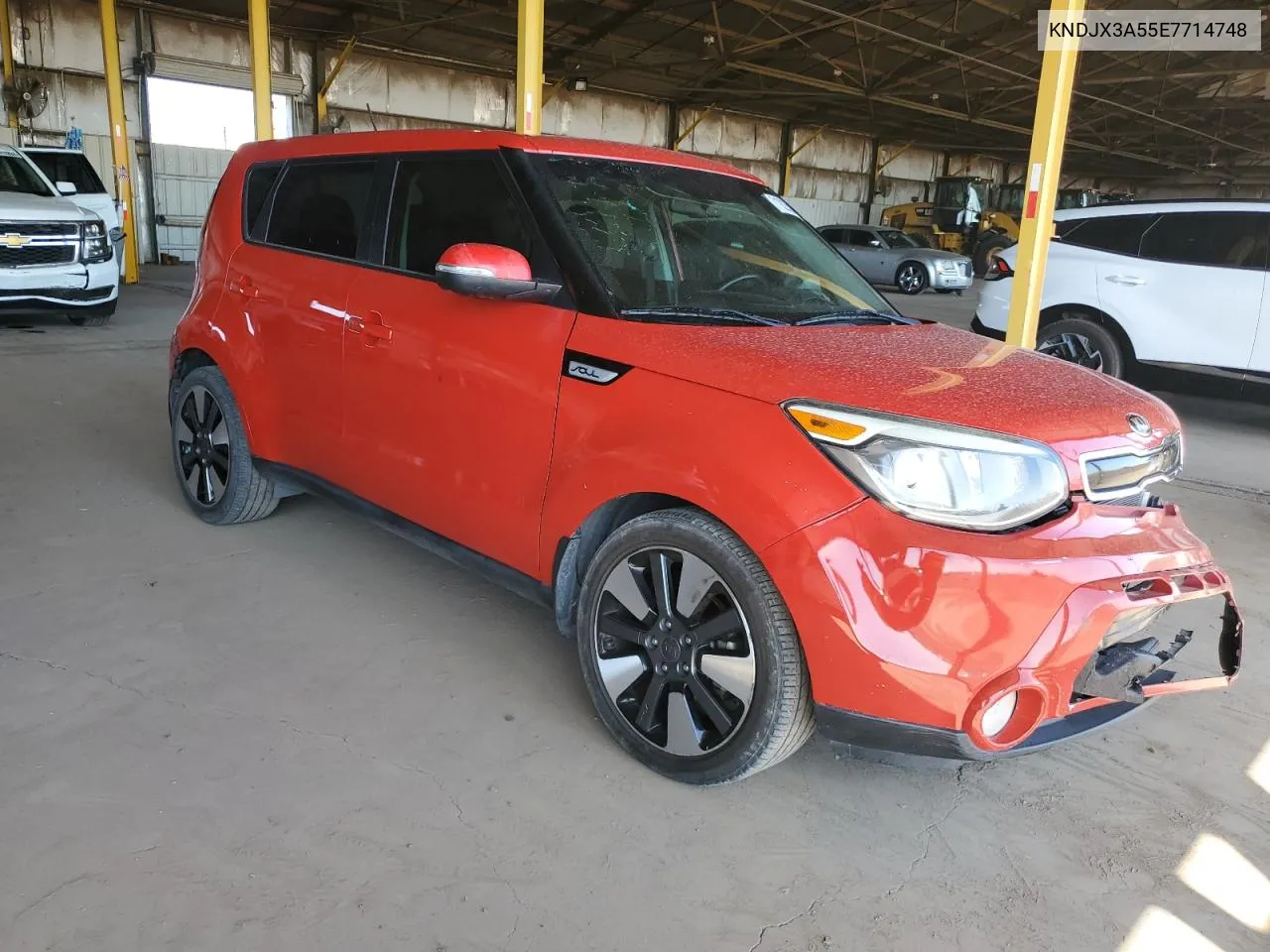 2014 Kia Soul ! VIN: KNDJX3A55E7714748 Lot: 71922504