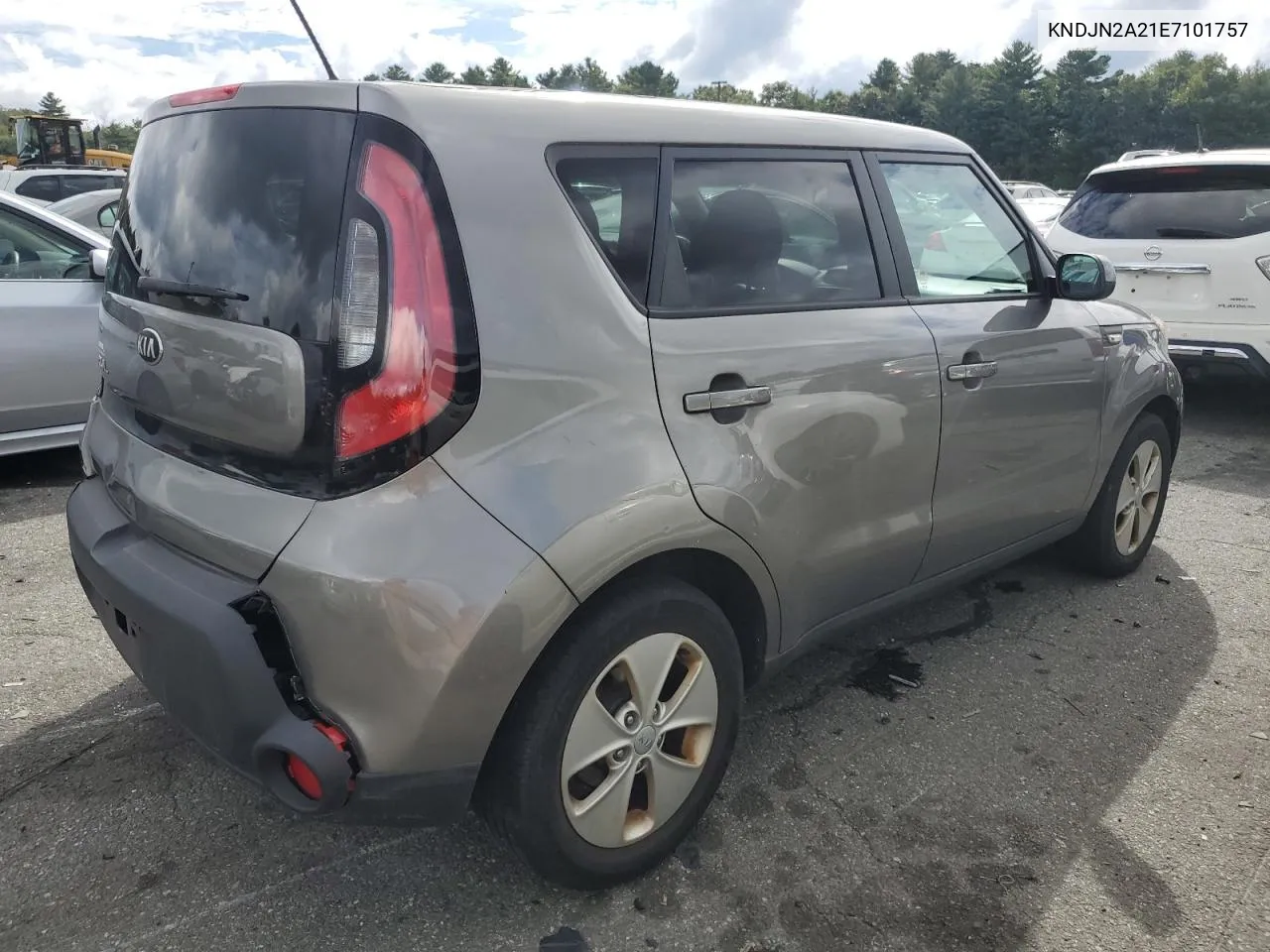 2014 Kia Soul VIN: KNDJN2A21E7101757 Lot: 72015334