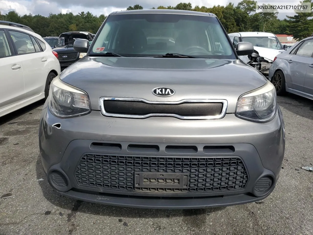 2014 Kia Soul VIN: KNDJN2A21E7101757 Lot: 72015334