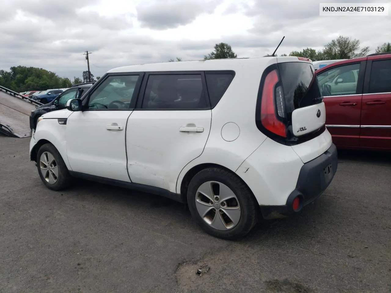 2014 Kia Soul VIN: KNDJN2A24E7103129 Lot: 72025614