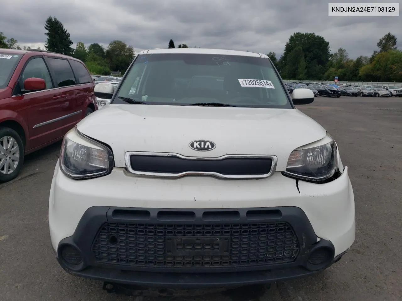 2014 Kia Soul VIN: KNDJN2A24E7103129 Lot: 72025614