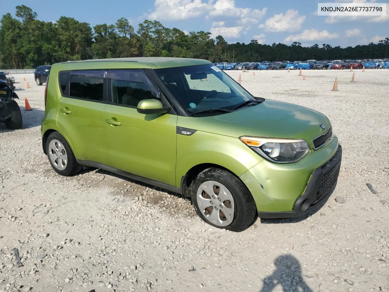 2014 Kia Soul VIN: KNDJN2A26E7737798 Lot: 72086714