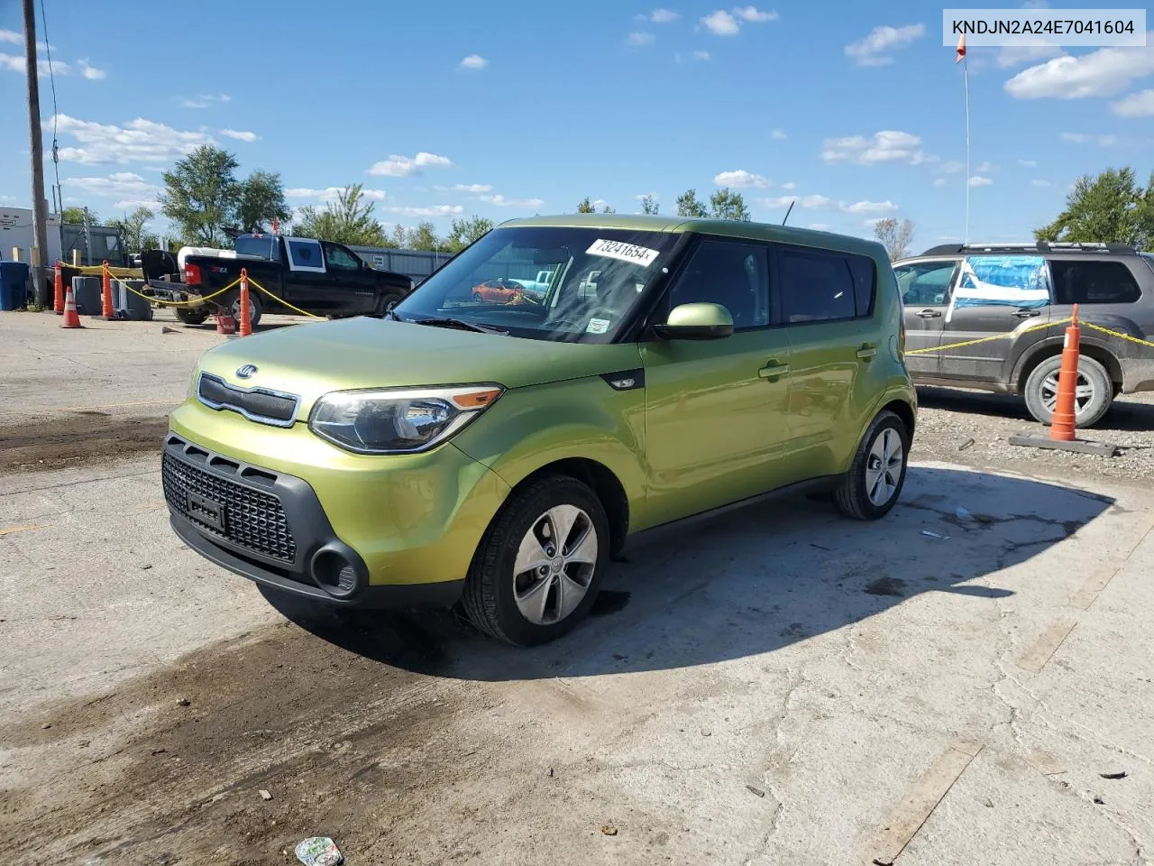 KNDJN2A24E7041604 2014 Kia Soul