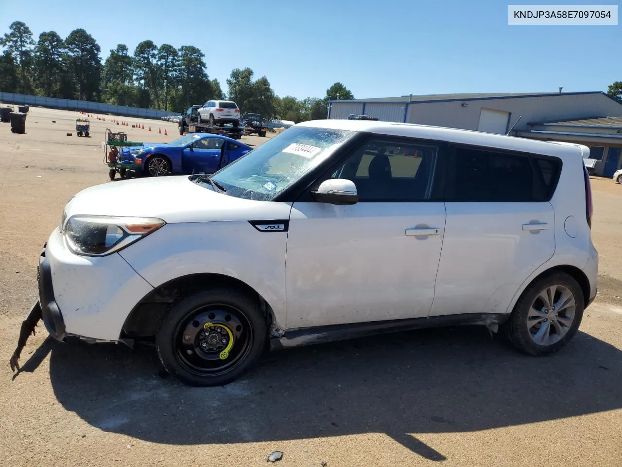 2014 Kia Soul + VIN: KNDJP3A58E7097054 Lot: 73334444