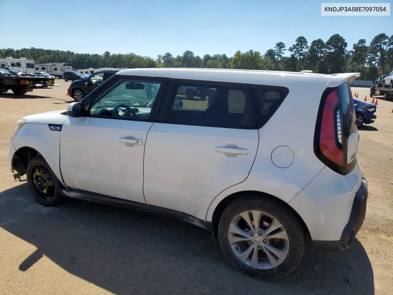 2014 Kia Soul + VIN: KNDJP3A58E7097054 Lot: 73334444