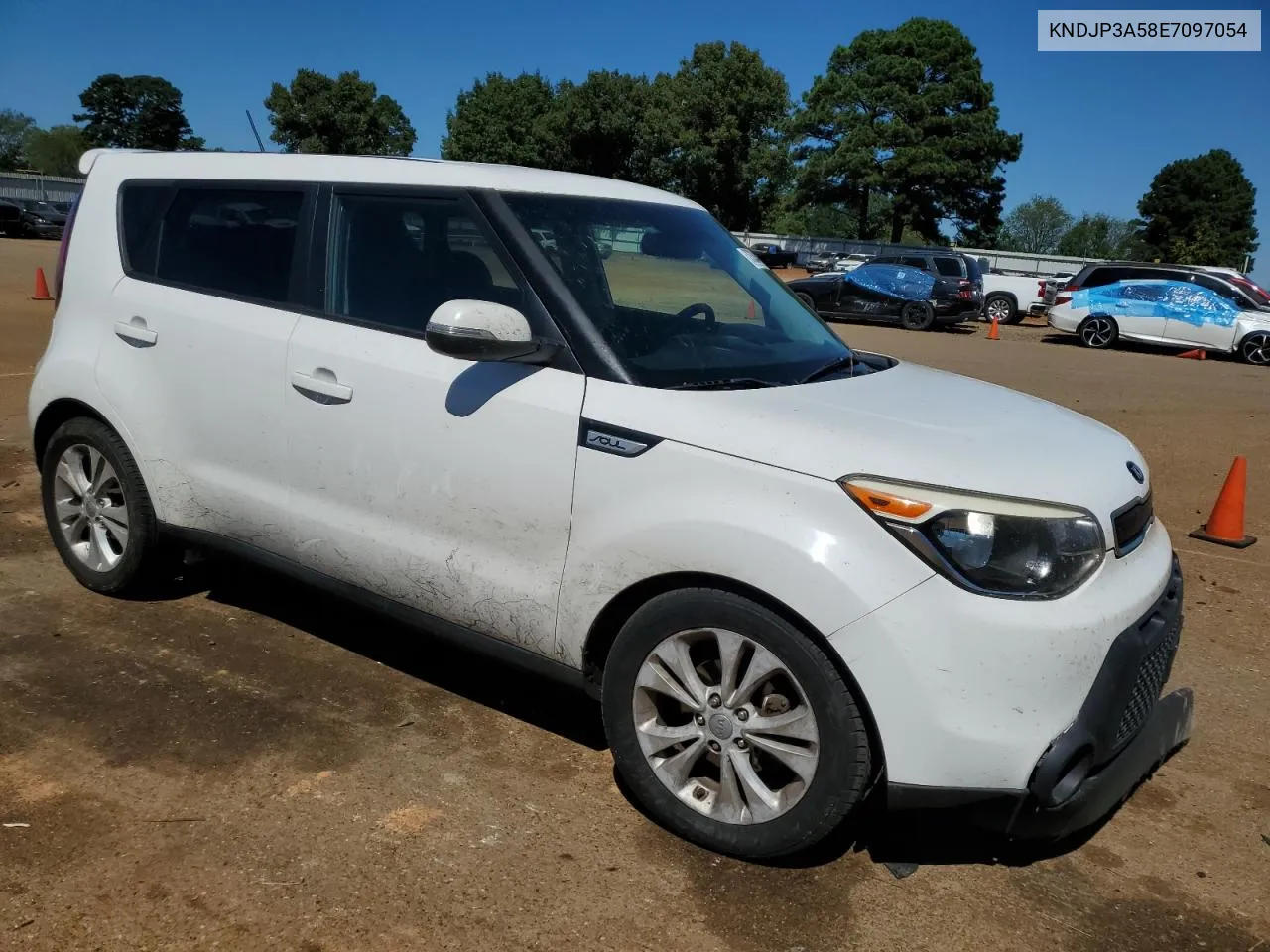 2014 Kia Soul + VIN: KNDJP3A58E7097054 Lot: 73334444