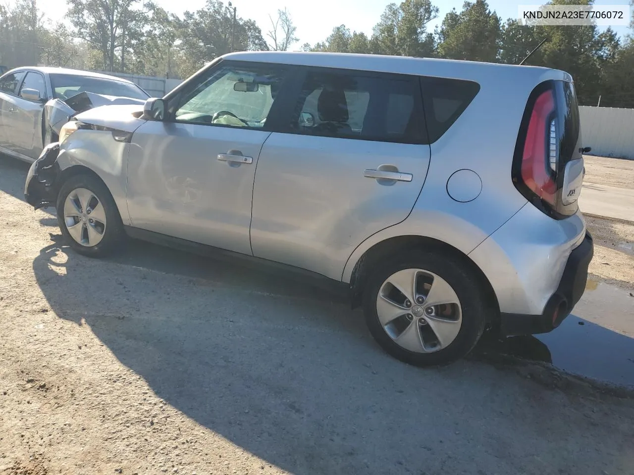 KNDJN2A23E7706072 2014 Kia Soul