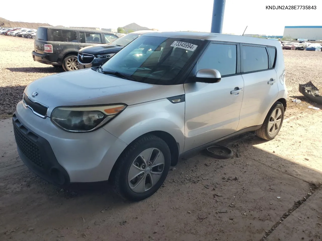 KNDJN2A28E7735843 2014 Kia Soul