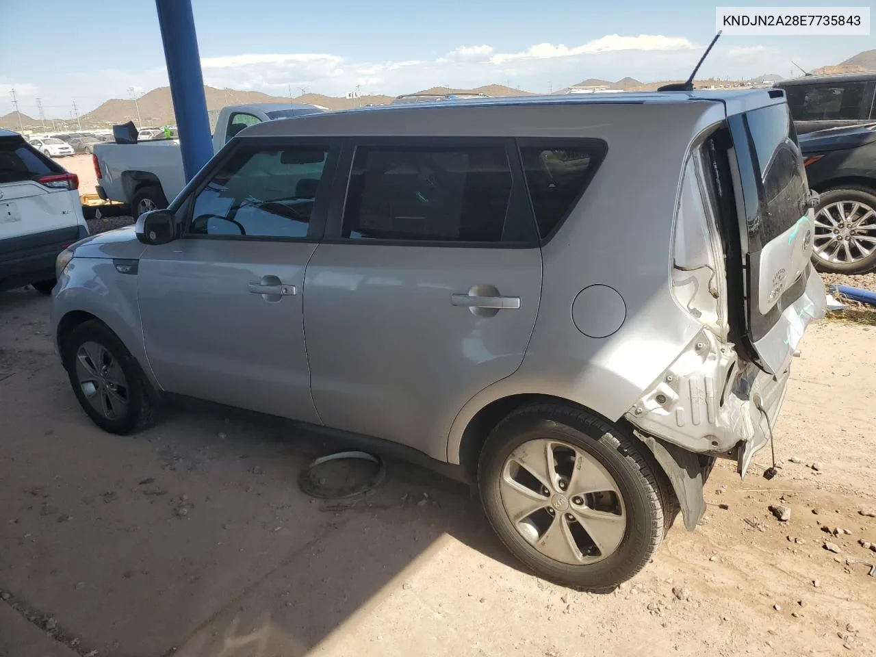 KNDJN2A28E7735843 2014 Kia Soul