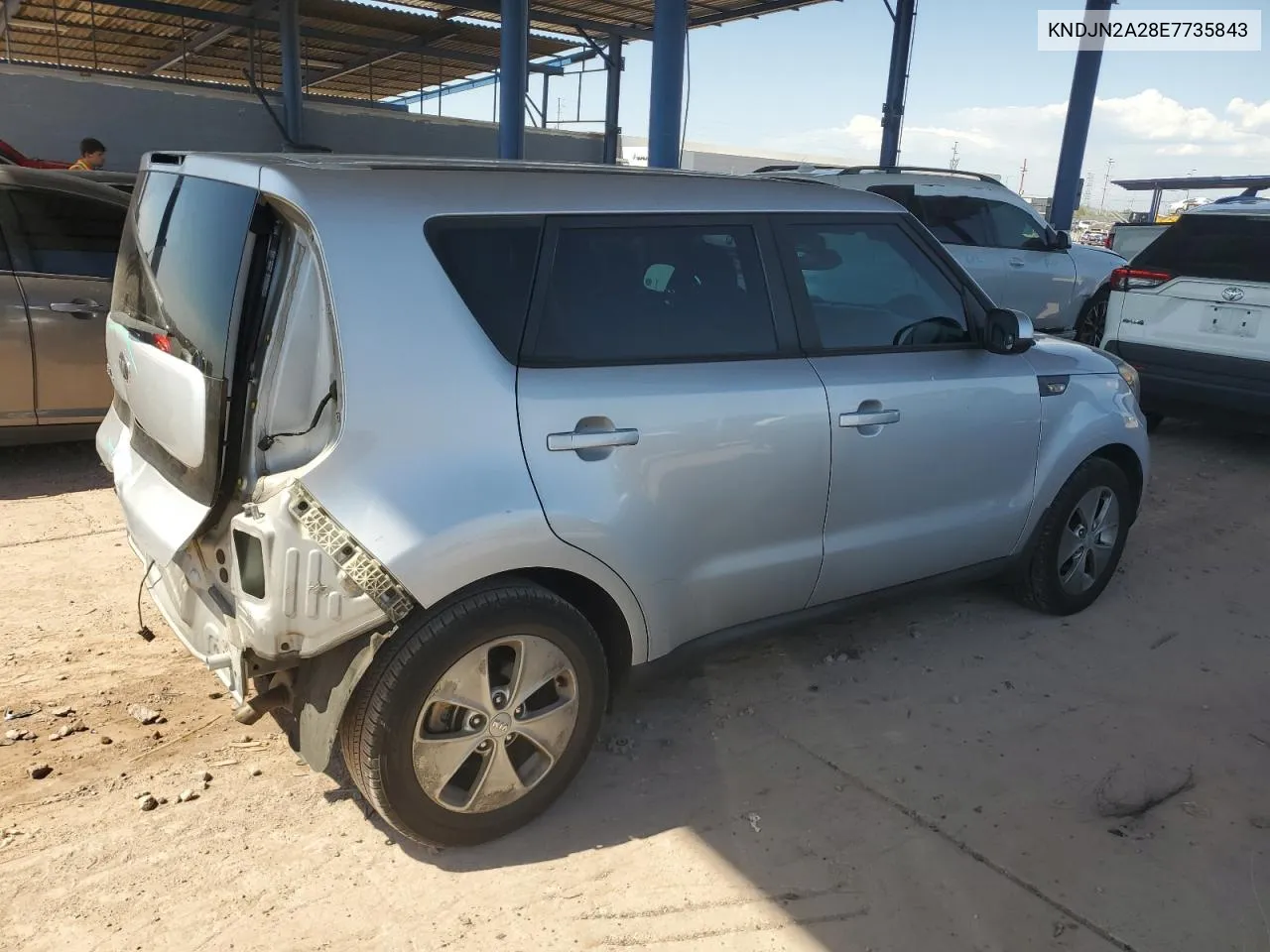 KNDJN2A28E7735843 2014 Kia Soul