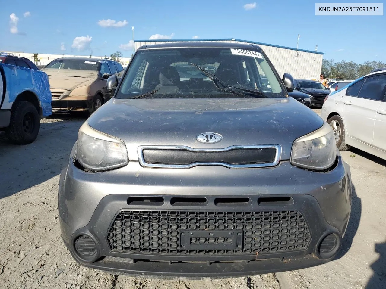 KNDJN2A25E7091511 2014 Kia Soul