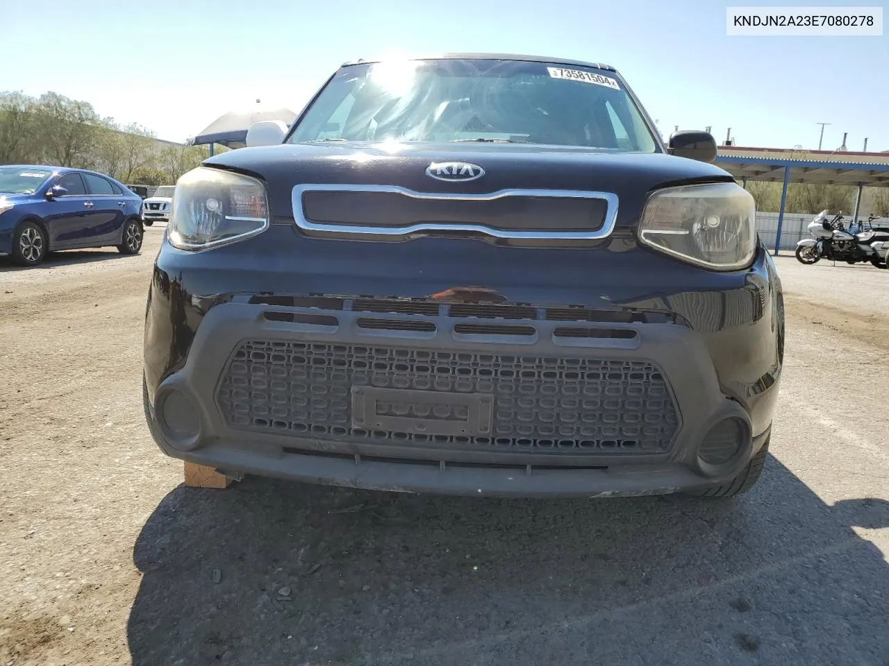 KNDJN2A23E7080278 2014 Kia Soul