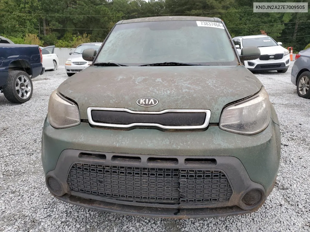 2014 Kia Soul VIN: KNDJN2A27E7009505 Lot: 73837464