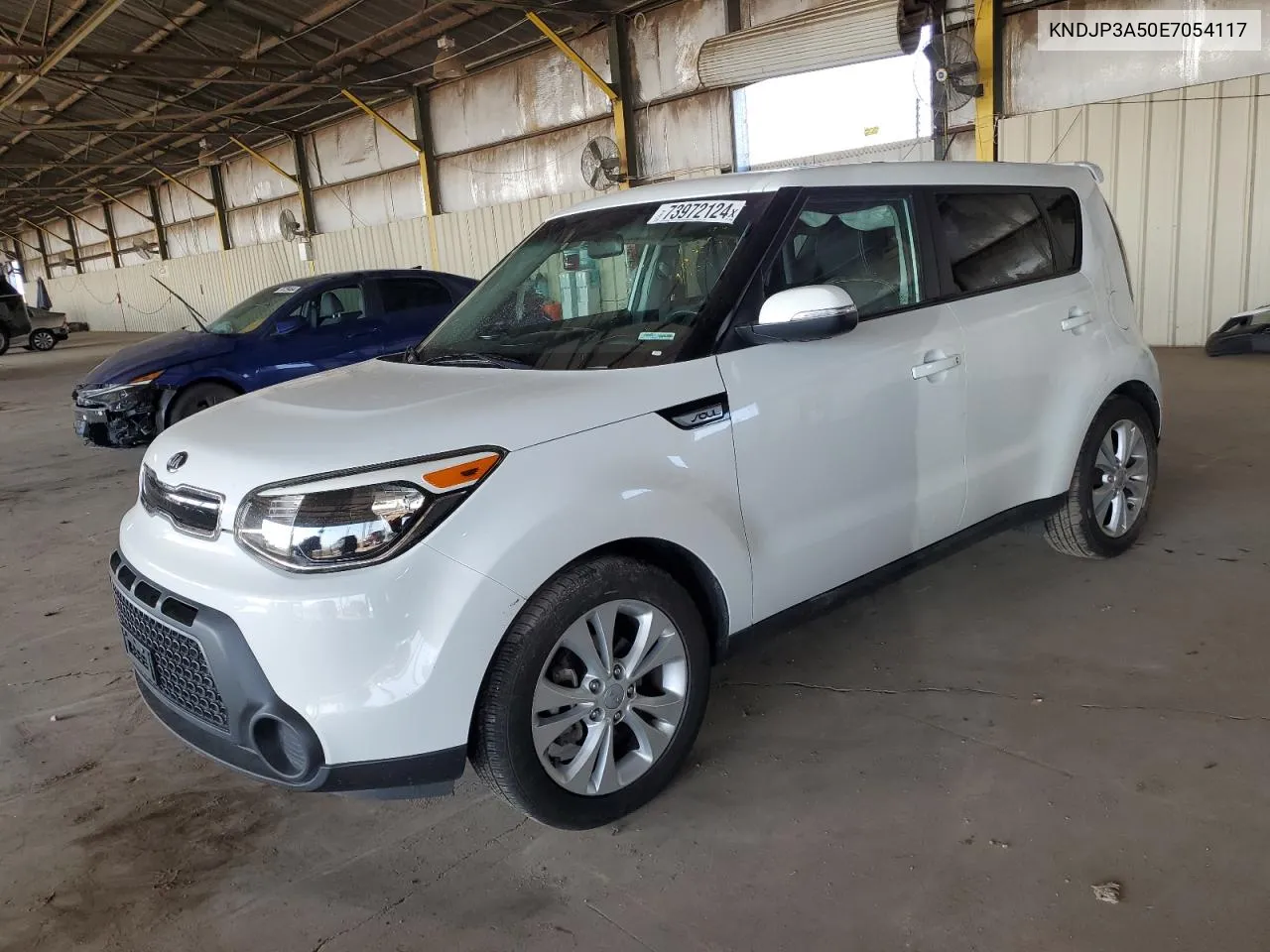 2014 Kia Soul + VIN: KNDJP3A50E7054117 Lot: 73972124