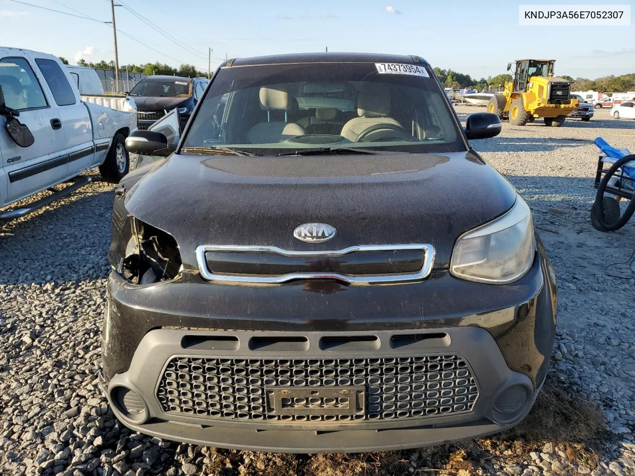 2014 Kia Soul + VIN: KNDJP3A56E7052307 Lot: 74373954