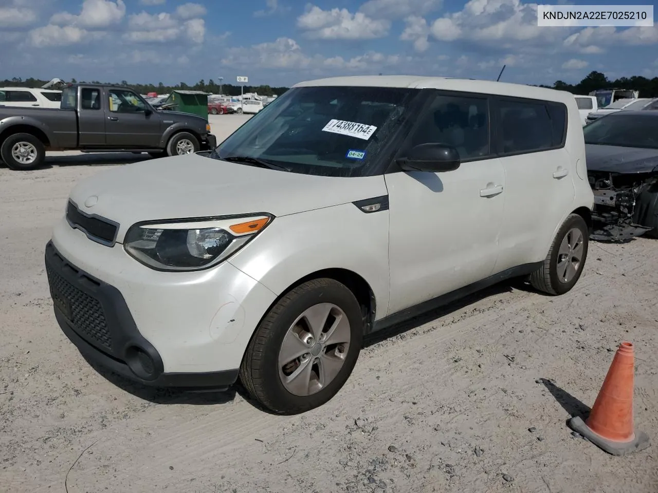 2014 Kia Soul VIN: KNDJN2A22E7025210 Lot: 74388164