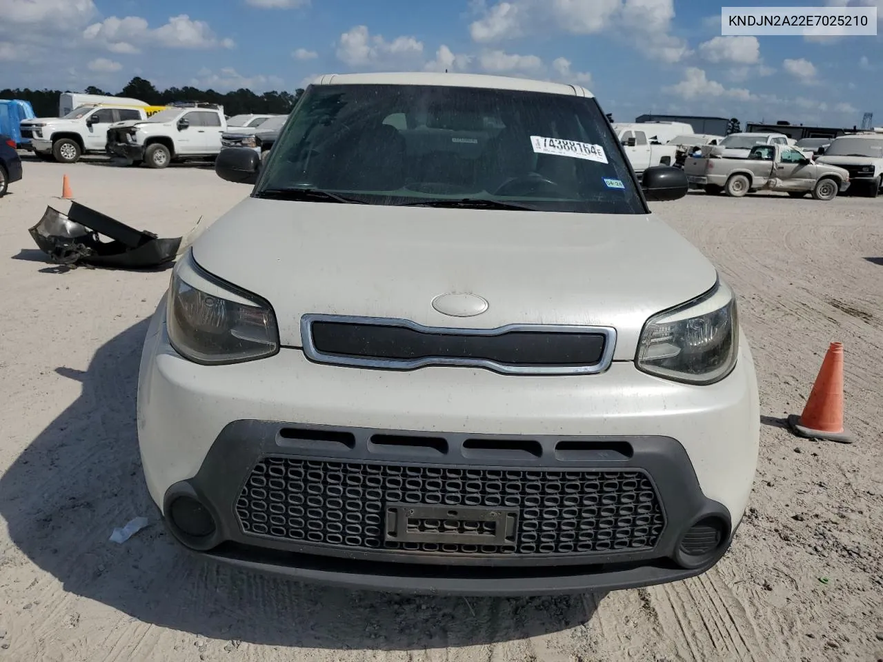 2014 Kia Soul VIN: KNDJN2A22E7025210 Lot: 74388164