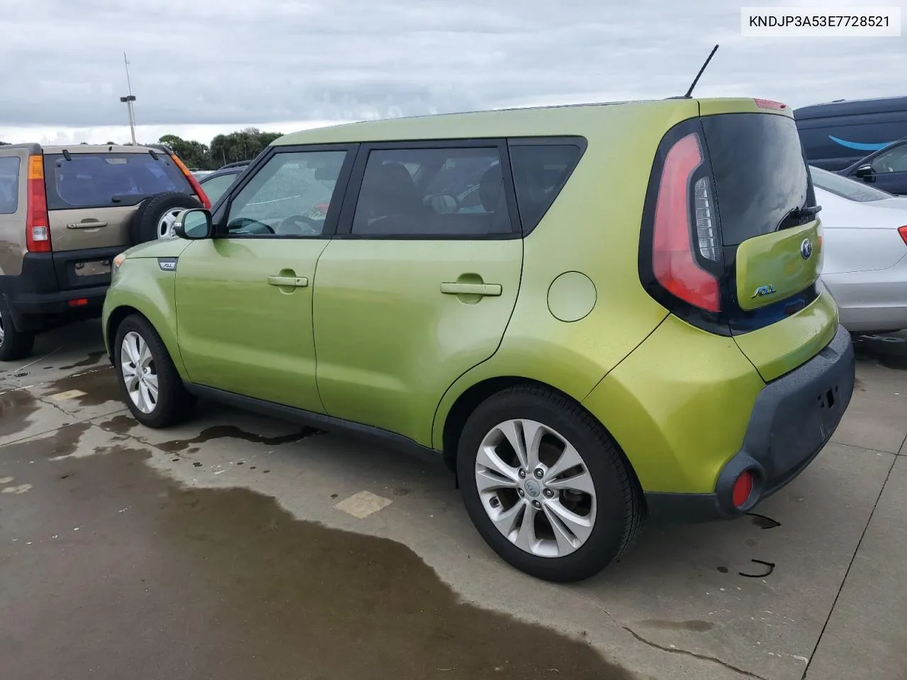 2014 Kia Soul + VIN: KNDJP3A53E7728521 Lot: 74432764