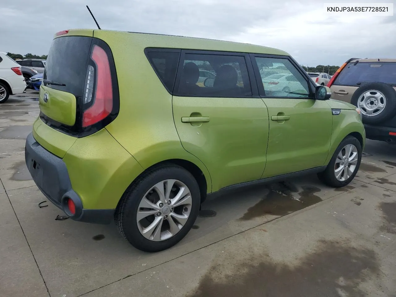 2014 Kia Soul + VIN: KNDJP3A53E7728521 Lot: 74432764