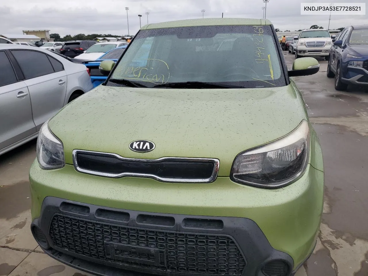 2014 Kia Soul + VIN: KNDJP3A53E7728521 Lot: 74432764