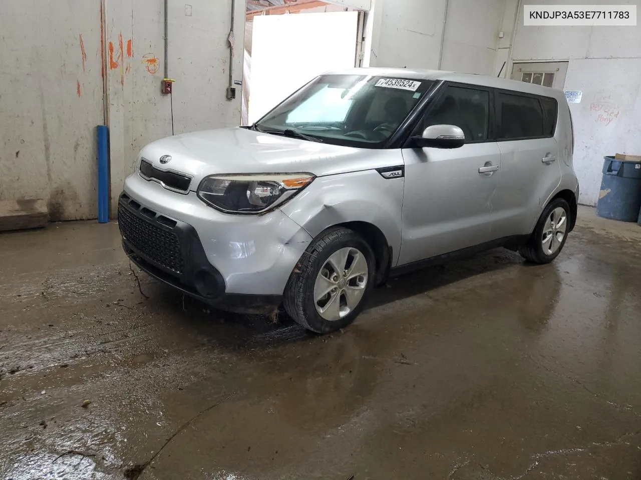 KNDJP3A53E7711783 2014 Kia Soul +