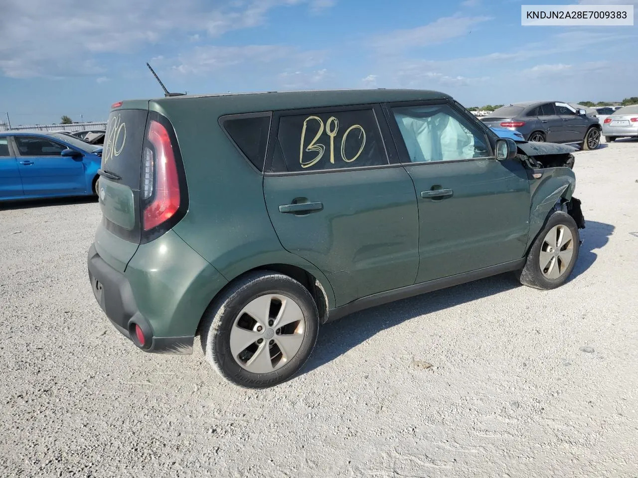 2014 Kia Soul VIN: KNDJN2A28E7009383 Lot: 74543814