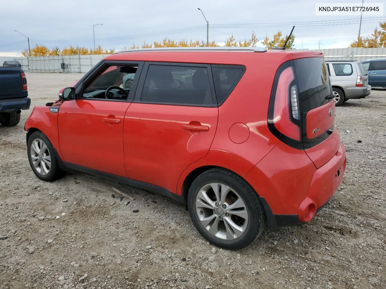 2014 Kia Soul + VIN: KNDJP3A51E7726945 Lot: 74772774