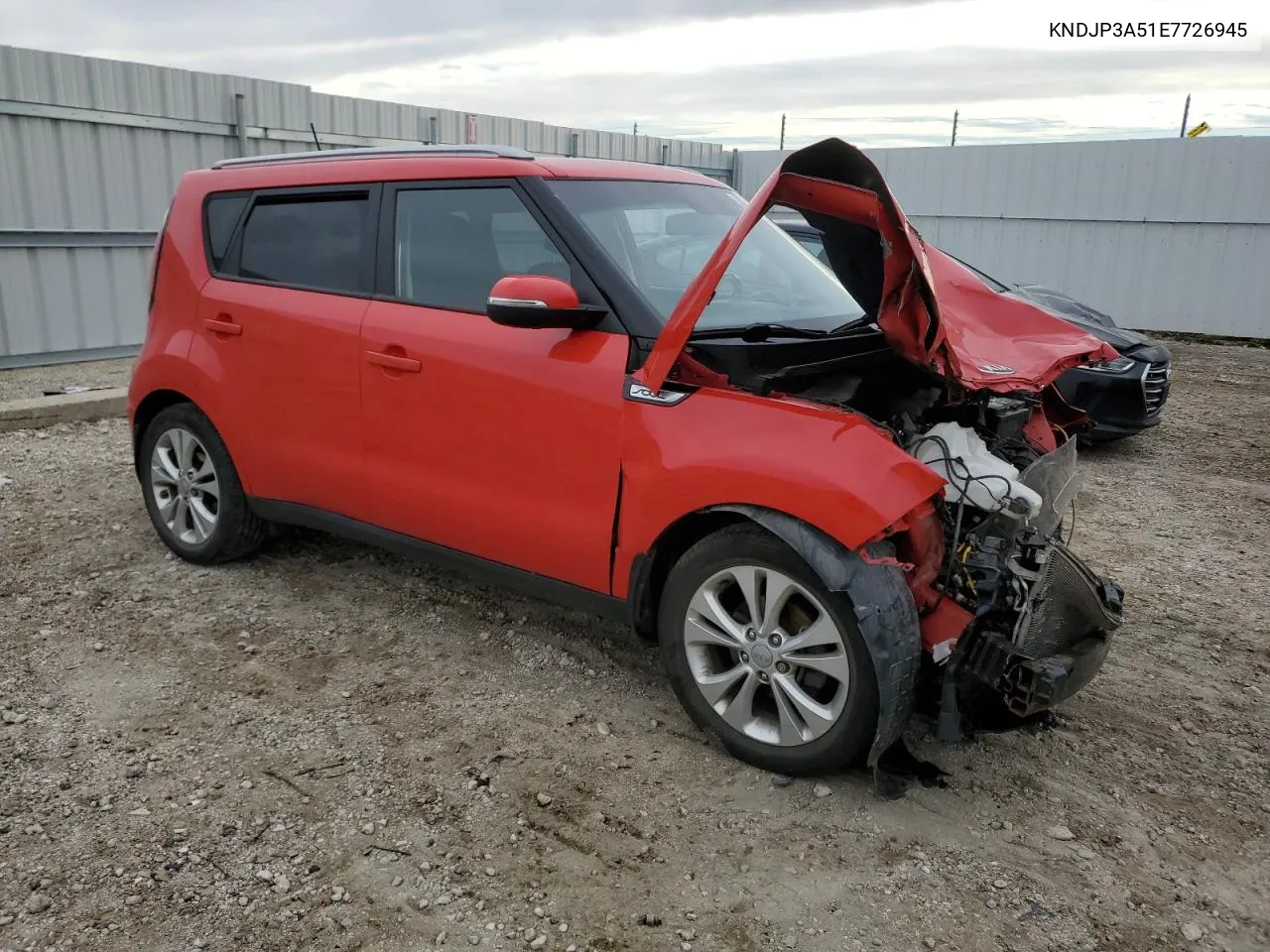 2014 Kia Soul + VIN: KNDJP3A51E7726945 Lot: 74772774