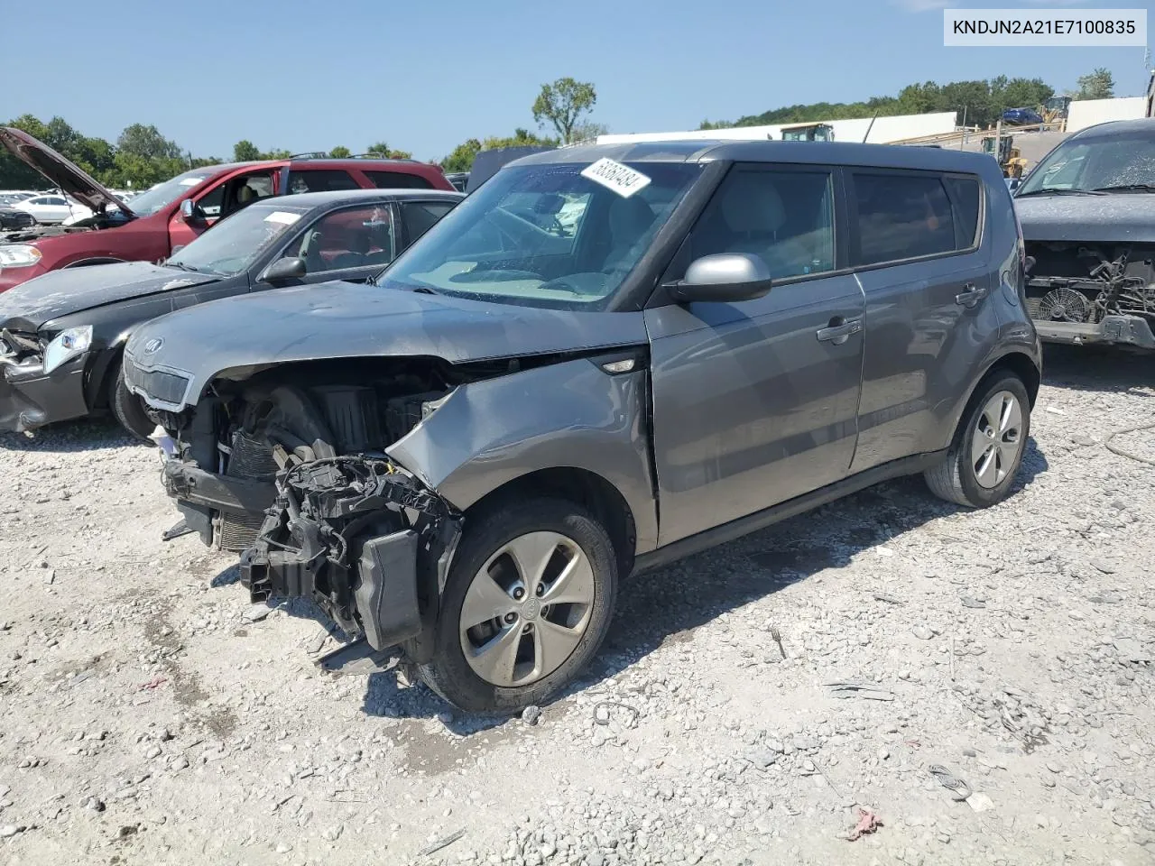 KNDJN2A21E7100835 2014 Kia Soul