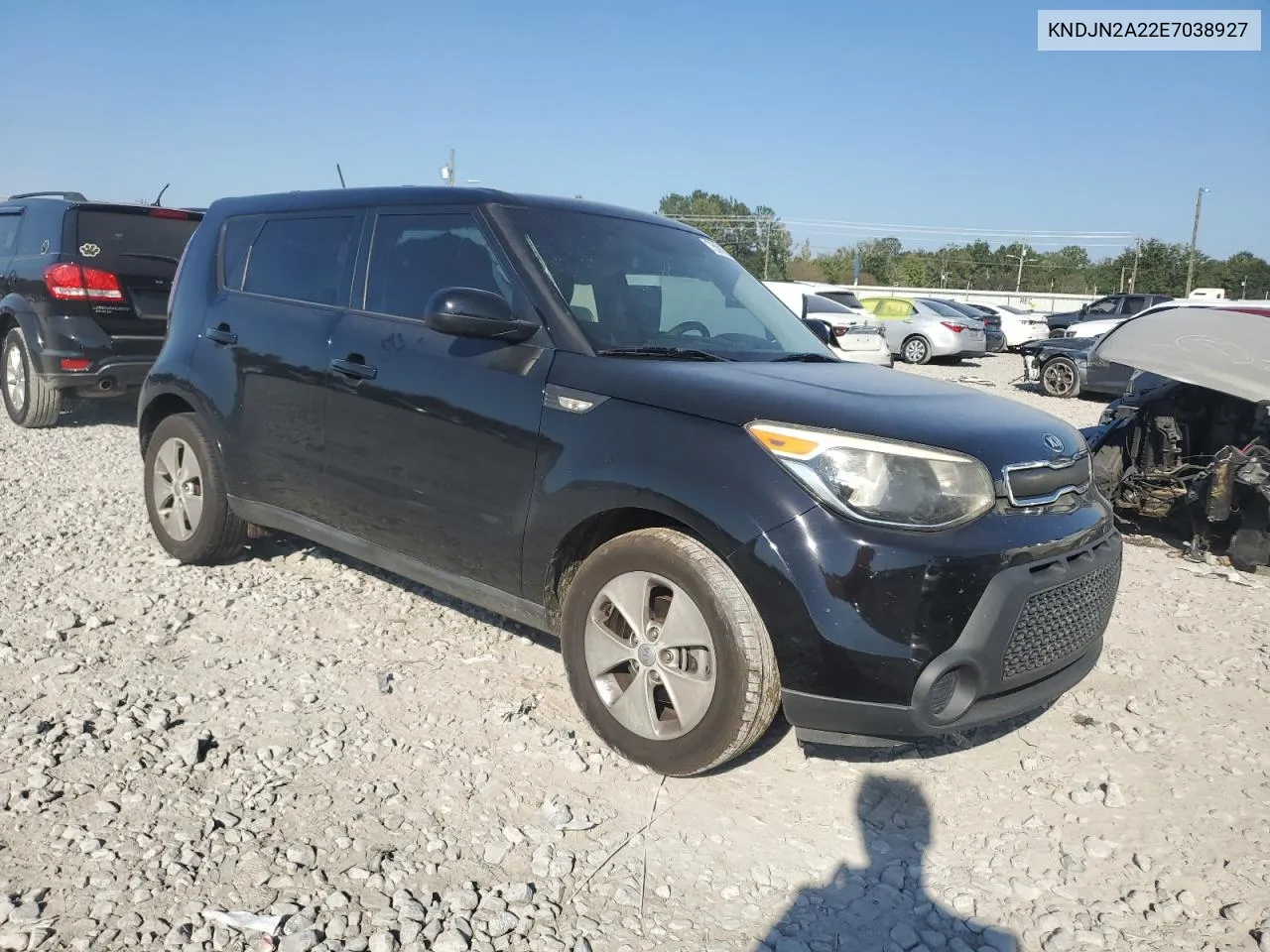 2014 Kia Soul VIN: KNDJN2A22E7038927 Lot: 75092594