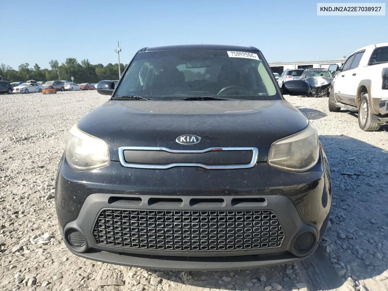 2014 Kia Soul VIN: KNDJN2A22E7038927 Lot: 75092594