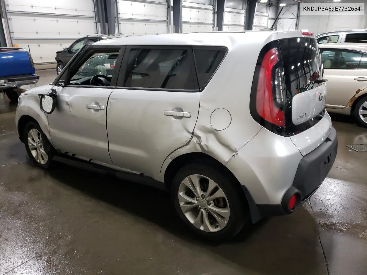 2014 Kia Soul + VIN: KNDJP3A59E7732654 Lot: 75335374