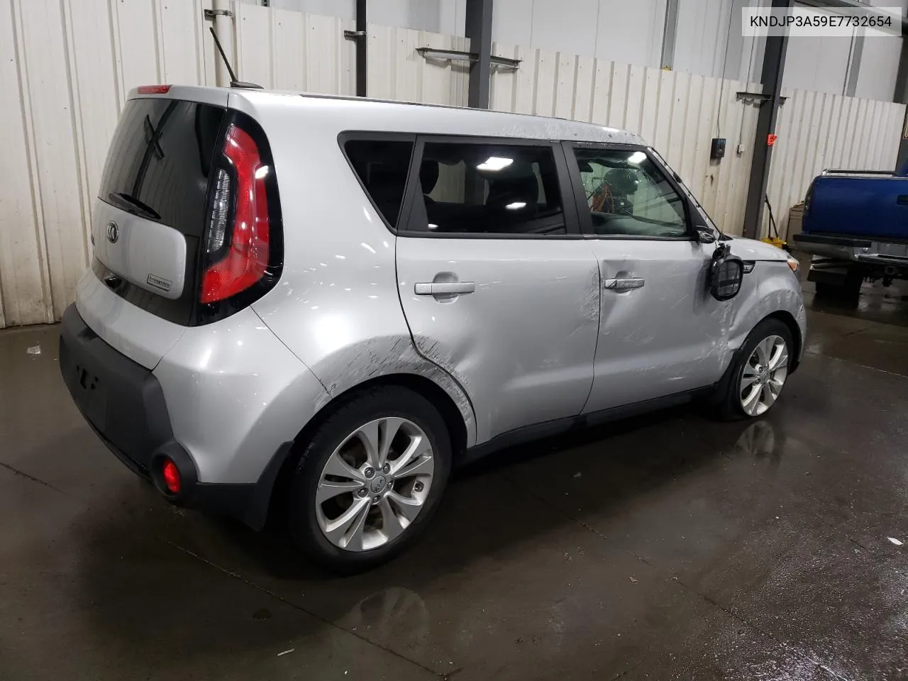 2014 Kia Soul + VIN: KNDJP3A59E7732654 Lot: 75335374